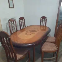 مبل (۷) نفره میز ناهار خوری (۶)