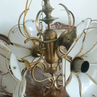 لوستر جنس برنزی قدیمی|کلکسیون اشیاء عتیقه|کرج, شهرک بنفشه|دیوار