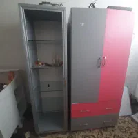 کمد و کتابخانه کودک و نوجوان بسیار تمیز و نو|کتابخانه، شلف، قفسه‌های دیواری|مشهد, فارغ التحصیلان|دیوار