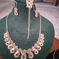 ۴ عدد سرویس قیمت مناسب طلا روس رنگ ثابت