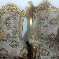 مبل سلطنتی با چوب گردو سالم|مبلمان خانگی و میز عسلی|میاندوآب, |دیوار