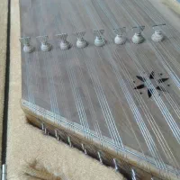 سنتور بزرگ با چوب بادام|سازهای سنتی|جهرم, |دیوار