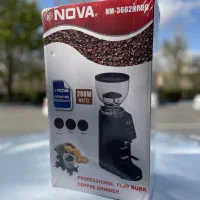 اسیاب قهوه نوا اکبند مدل ۳۶۶۲ تیغه فلت