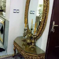 آیینه کنسول چوبی