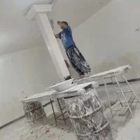 گچ کاری ابزار انجام تمام کارهایی بنایی|خدمات پیشه و مهارت|کوهدشت, |دیوار