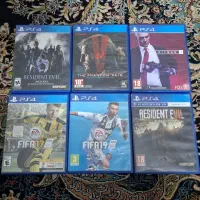 دیسک بازیps4 ps5هیتمن اویل metal متالevil فیفاfifa