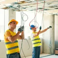 برقکار سیم کش رفع اتصالی سیم کشی  هالوژن نورمخفی