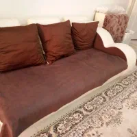 کاناپه 5نفره بسیار راحت مناسب tvروم *فقط فروش*|مبلمان خانگی و میز عسلی|ماهدشت, |دیوار