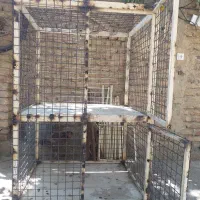 قفس مرغ و خروس اهنی|لوازم جانبی حیوانات|بوکان, |دیوار