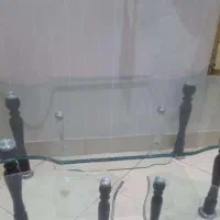 میزجلو مبلی(عسلی)،60*130