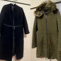 کاپشن پالتو  سایز ۳۸ فقط ۱۵۰