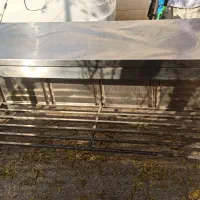 میزکار تمام استیل با ورق محکم. سفارشی