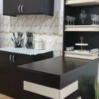 کابینت  ویترین آشپزخانه|مصالح و تجهیزات ساختمان|سنگر, |دیوار
