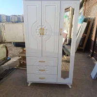 تولید و پخش کمد دو تیکه سه درب شش کشو تاج چک 8ماه|جاکفشی، کمد، دراور|زنجان, |دیوار