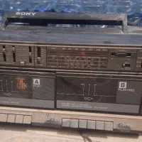 رادیو ضبط دو کاست سونی- خراب