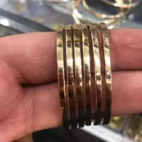 یک جفت النگو آینه ای
