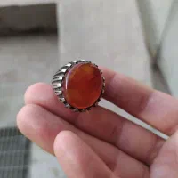 انگشتر عقیق خراسانی درشت|جواهرات|گناباد, |دیوار