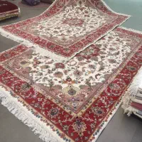 فرش دستباف (بساک ) در کرج جفت ۶ علیا گلابریشم|فرش|تهران, پیکان شهر|دیوار