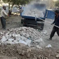 نیسان کمپرسی حمل نخاله مصالح ساختمانی غرب تهران