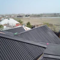 نقاشی ساختمان رنگ آمیزی حلب سقف.نقاشی درب ورودی