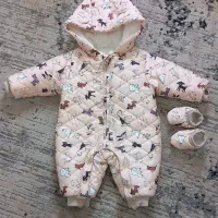 کاپشن بچگانه اسپرت تو خز همراه پاپوش نو