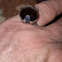 انگشتربانگین یاقوت الماس ومقداری وسیله