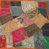 رومیزی تکه دوری سنتی هندی