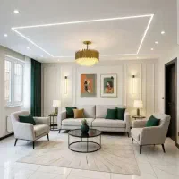 فروش ۷۵متری سالن پرده خور+دیزاین شده+سنددار