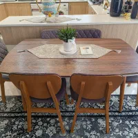 میز ناهارخوری ۶ نفره چوبی