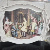 سینی|ظروف سرو و پذیرایی|قم, باجک دو|دیوار