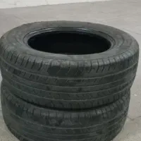 دو حلقه لاستیک ۲۰۵ R14 کارکرده ولی سالم