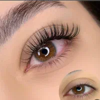 مدل رایگان خانوم برای  اکستنشن  تار به تار مژه