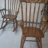 صندلی مادربزرگ چوب اصل