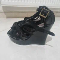 کفش پاشنه بلند مشکی|کیف، کفش، کمربند|کرمان, |دیوار