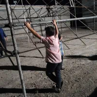 اجرای داربست فلزی