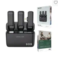 میکروفون یقه ای دو عددی برند گرین لاین مدلDUOCAST