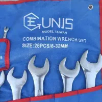 آچار یک سر رینگ 26عددی جنس کروم تایوانی