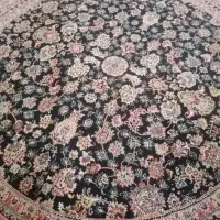 فرش گرد قطر ۲ متر ۵۰۰ شانه