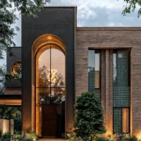 آجر شاموتی رندوم ، تک رنگ