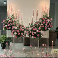 گل ارایی دکورنامزدی   عقد حنابندون خنچه