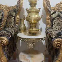 میز برنجی با سماور|مبلمان خانگی و میز عسلی|پاکدشت, پاکدشت (مامازند)|دیوار