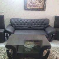 راحتی چرمی|مبلمان خانگی و میز عسلی|قزوین, |دیوار