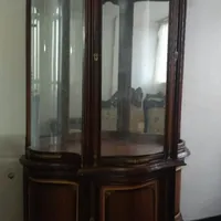 بوفه چوبی با آینه