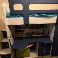 تخت کودک و نوجوان|تخت و سرویس خواب|تهران, سازمان برنامه جنوبی|دیوار