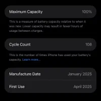 آیفون ۱۶ پرومکس ۲۵۶