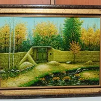 تابلونقاشی پاییزی زیبا
