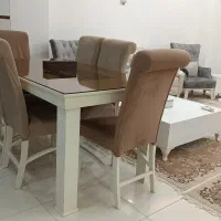 میز ناهارخوری شش نفره|میز و صندلی غذاخوری|بهشهر, |دیوار