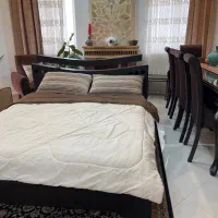 تخت خواب دو نفره با تشک خوش خواب