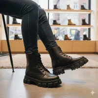 نیم بوت زنانه مشکی مدل Roxana|کیف، کفش، کمربند|لردگان, |دیوار