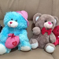 4 عدد عروسک در حد نو استفاده نشده